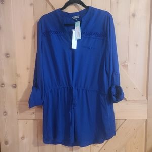 Papermoon Drawstring Tunic NWT fits like a SMALL or MEDIUM. (Tag says XL)
